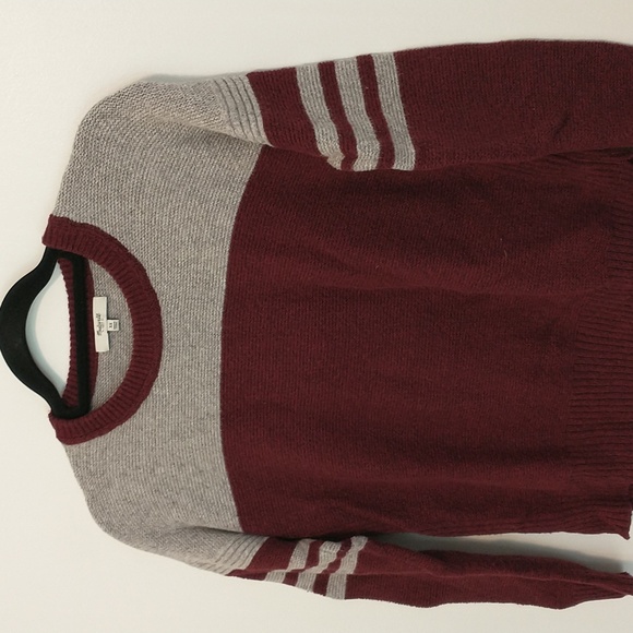 Madewell varsity striped knit crew neck sweater - Picture 2 of 5